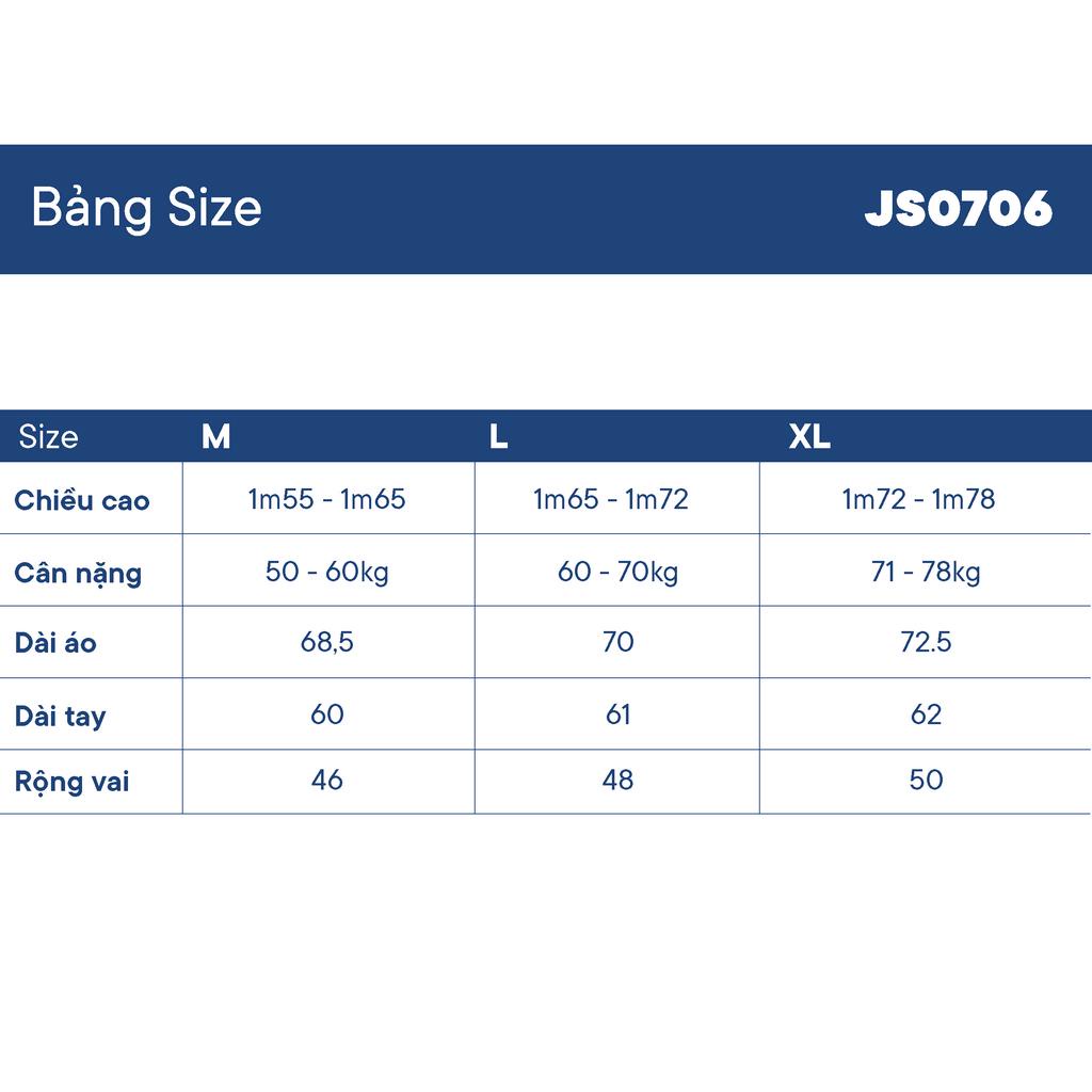 Áo sơ mi nam dài tay dáng rộng kẻ sọc mảnh vải phối măng set cổ tay thương hiệu JBAGY - JS0706