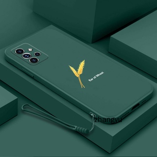 ốp lưng Samsung a32 a52 a72 4G 5g silicone TPU vàng lúa mạch trường hợp điện thoại Samsung a32 a52 a72 4G 5g