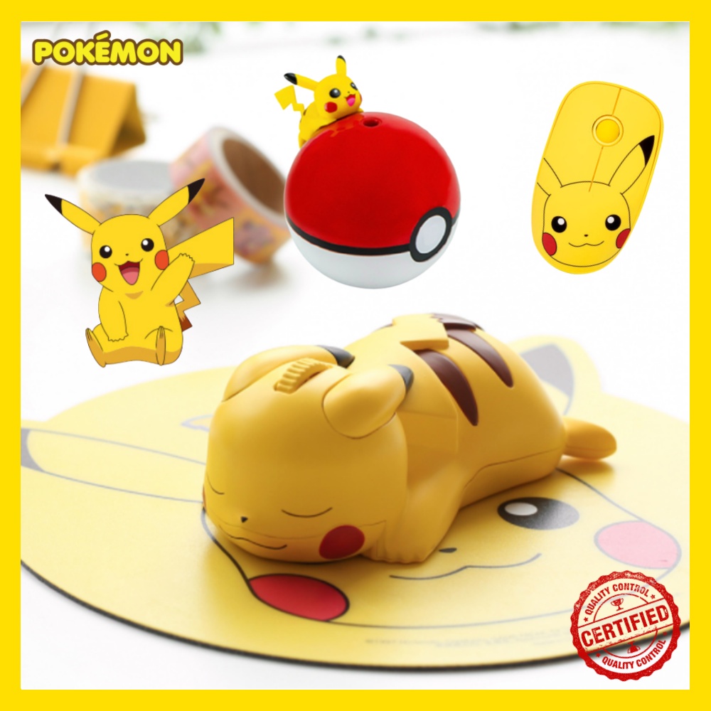 Chuột không dây / Bàn di chuột / Máy tạo ẩm mini hình dáng pikachu pokemon