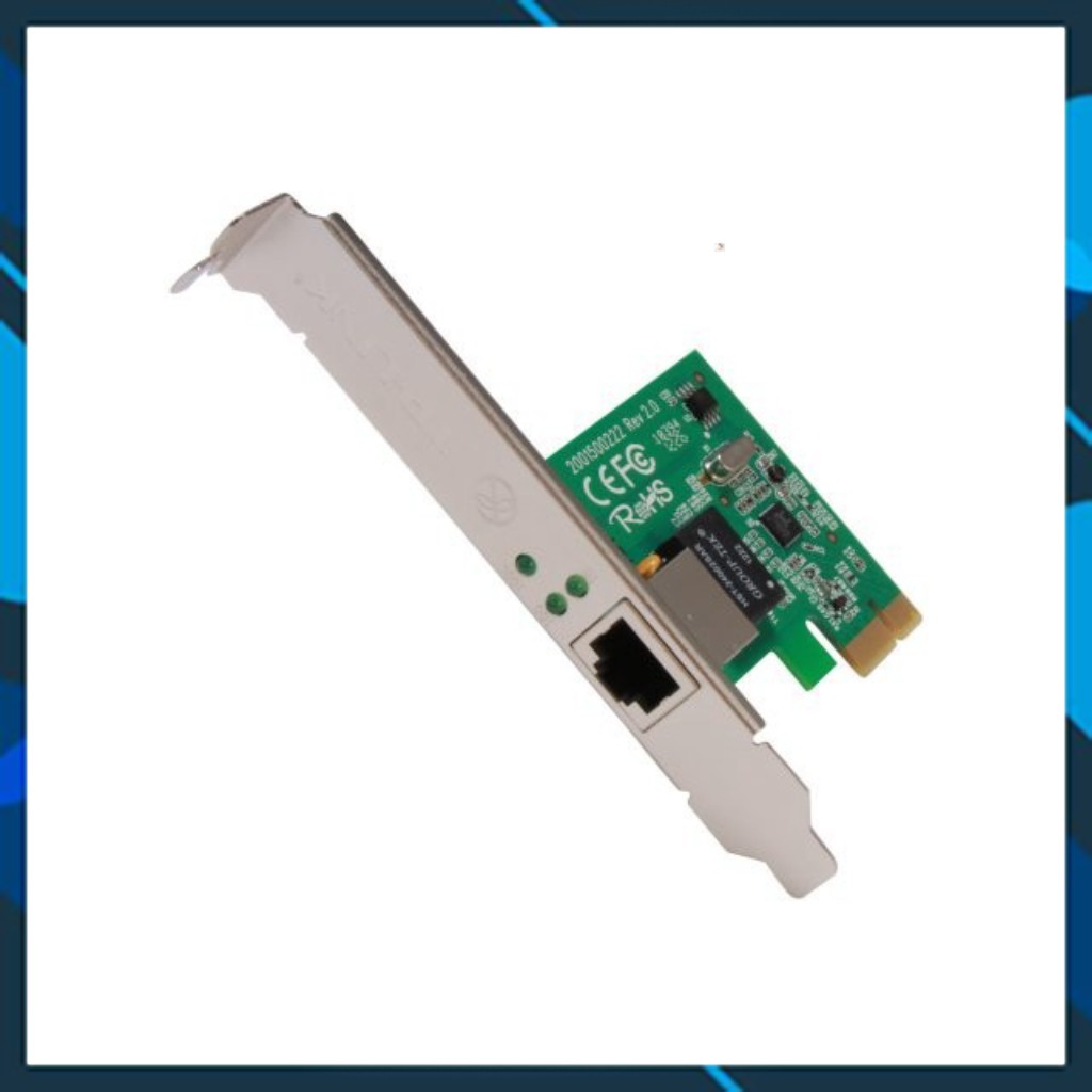 CARD MẠNG LAN CHÍNH HÃNG (XẢ KHO) CARD PCI EXPRESS TO LAN MAIN H61 LIÊN KẾT TỐC ĐỘ MẠNG CỰC NHANH  BẢO HÀNH 12 THÁNG.CPL