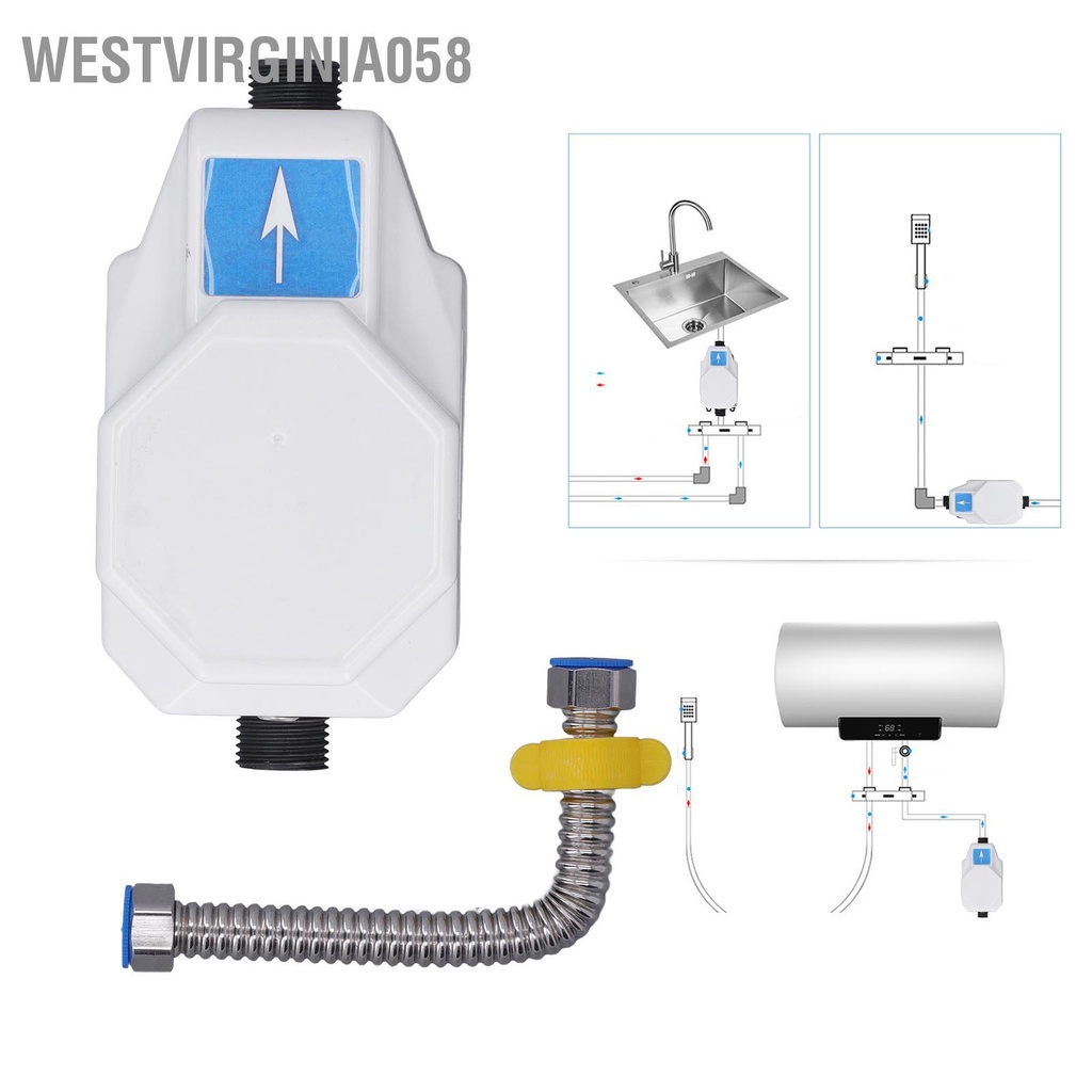Có thể bán buôn Máy bơm nước 24V Tự động tăng áp ly tâm nhỏ cho sưởi gia đình Đường ống 100‑240V Westvirginia058 Hàng giao ngay