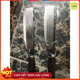 Dao thái chuôi gỗ bản lớn 39cm