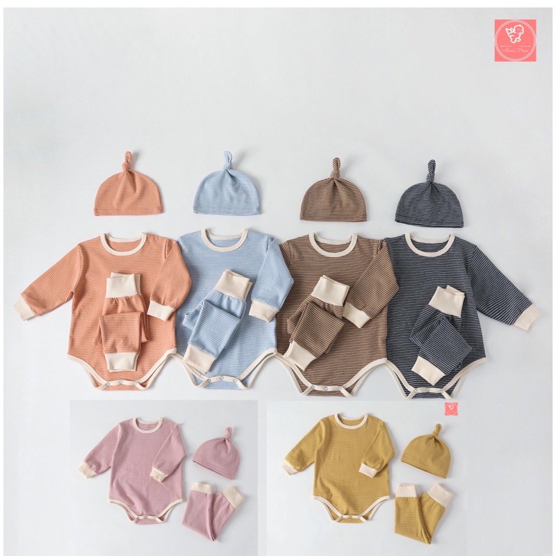 [Ảnh Thật] Set Bộ 3 Chi Tiết Cho Bé