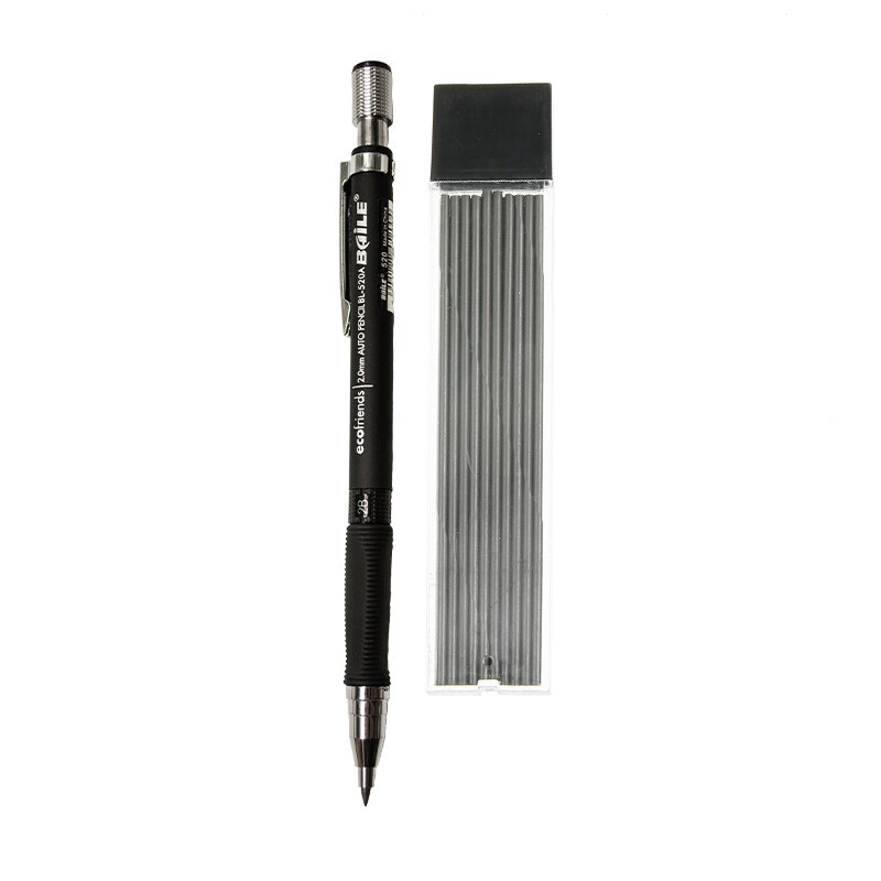 Bút chì cơ viết vẽ 2B 2.0mm cho trường học văn phòng