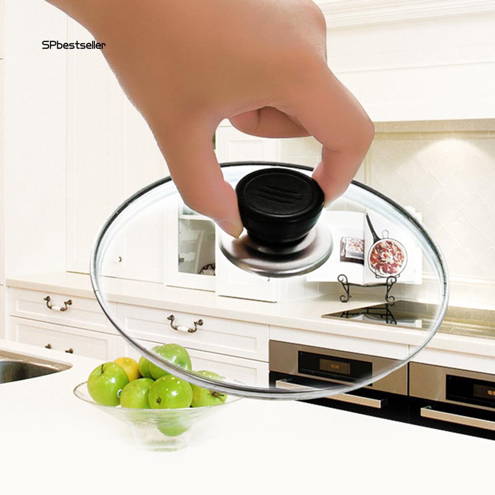 5 tay nắm nắp nồi thủy tinh bằng thép không gỉ + nhựa kích thước 5cm x 3cm x 4cm