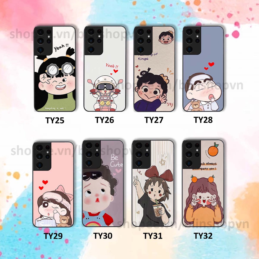 Ốp Samsung S21 Ultra in hình baby siêu dễ thương, ngộ nghĩnh đáng yêu