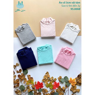 [LITTLE LOVE] Áo cổ 3p vải tăm