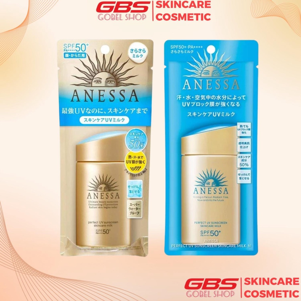 Kem Chống Nắng Anessa Perfect UV Sunscreen Skincare Milk SPF 50+ PA++++