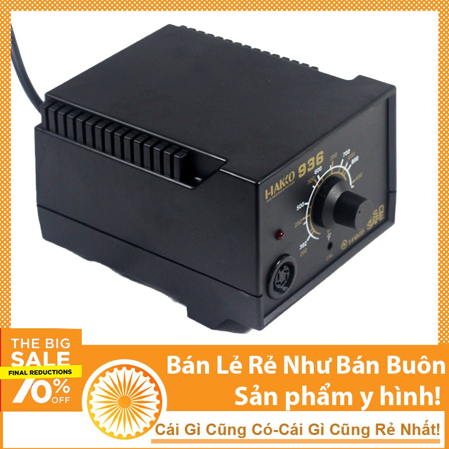 Máy Hàn Hakko 936 Cao Cấp Chính Hãng Điều Chỉnh Nhiệt Độ, Ngắt Khi Quá Nhiệt