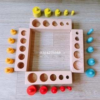 Giáo cụ Montessori - Hộp phân loại màu sắc