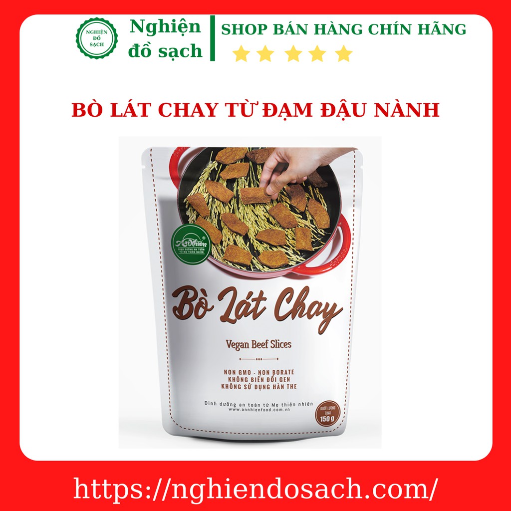 Bò lát chay từ đạm đậu nành | Đồ chay cao cấp giá bình dân