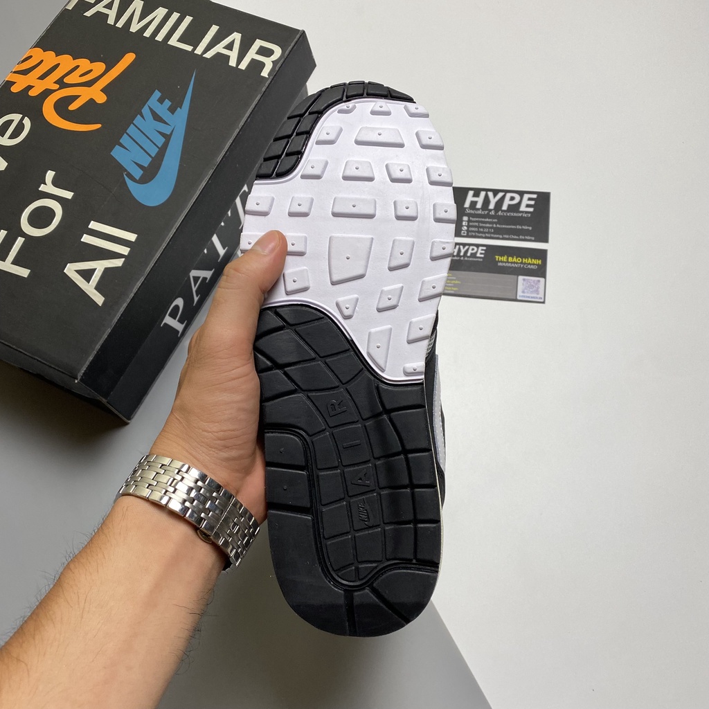 Giày Air Max 1 Patta Black  - Hype Sneaker | Phiên bản high Quality