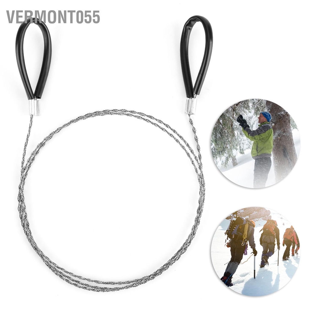 Dây cưa thép ngoài trời du lịch cắm trại khẩn cấp