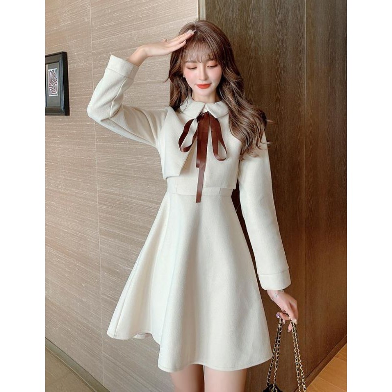 (SALE DỌN KHO) Váy dạ dáng chữ A hàng Quảng Châu chất dày đẹp | BigBuy360 - bigbuy360.vn