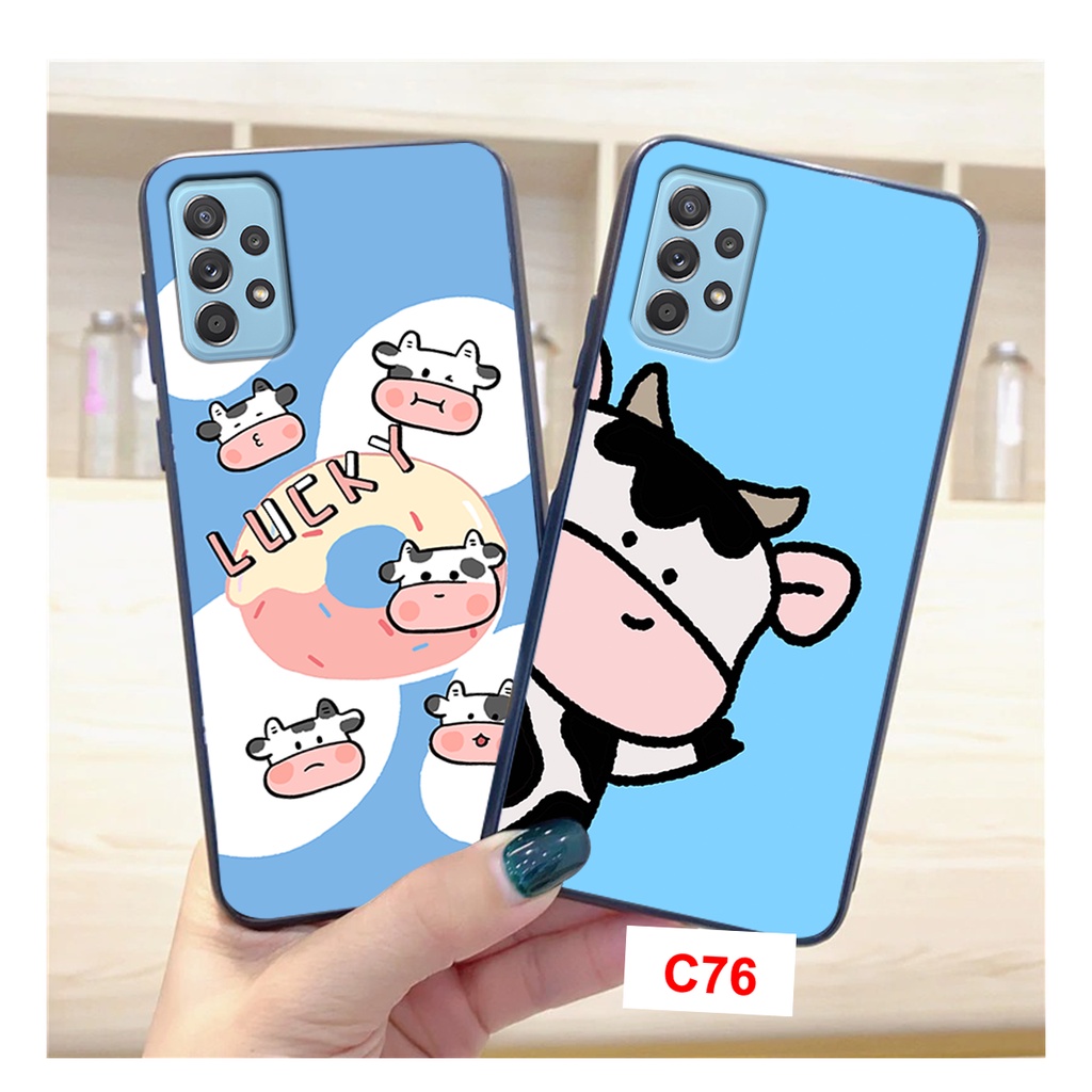 Ốp lưng Samsung A13 -  A23 - A33 - A32 - A52/A52s - A72 - A53 -  A73 BÒ SỮA SIÊU CUTE 2022