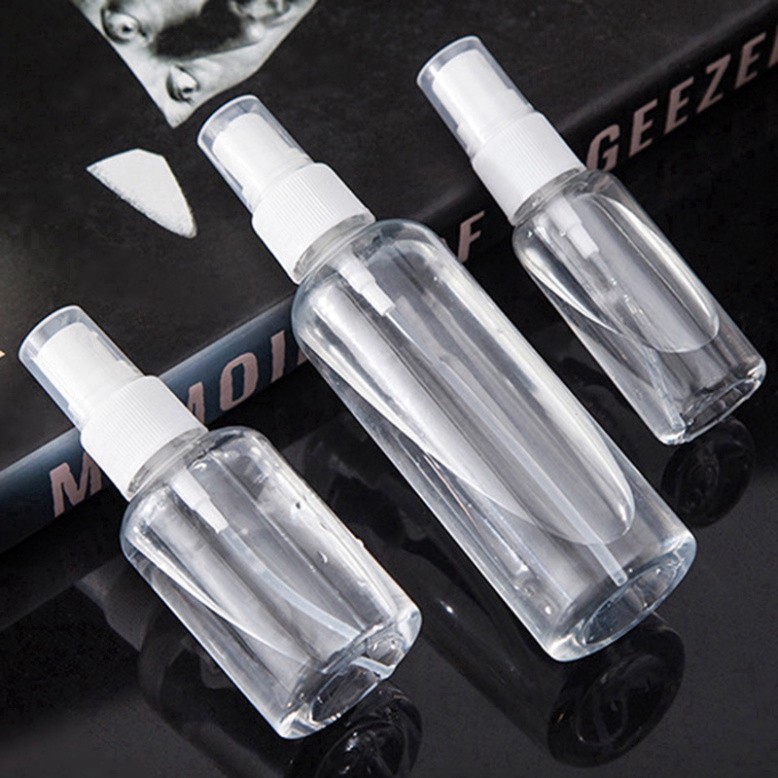 Sale 69% Bình xịt rỗng bằng nhựa trong suốt 30ml/50ml/100ml, Giá gốc 21000đ- 15F118