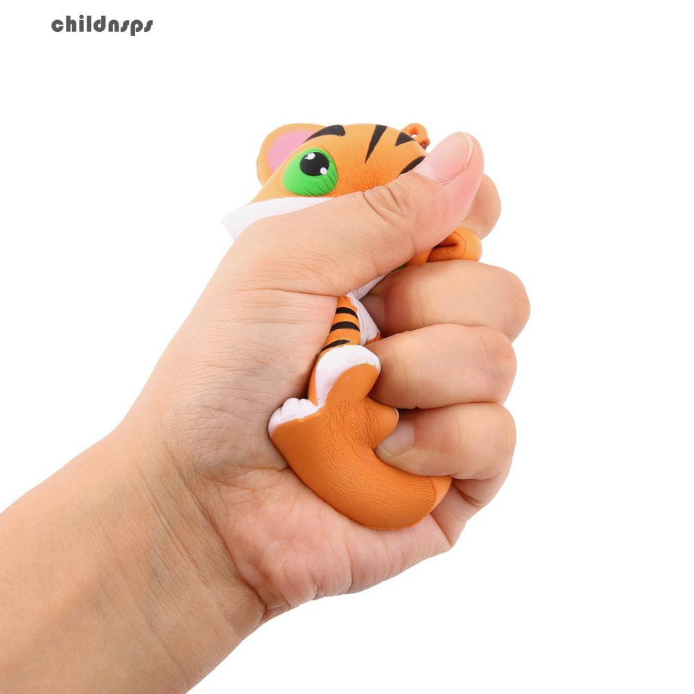 cSquishy Simulated Tiger Slow Rising Kids Children Squeeze Toys Stress Relieverz