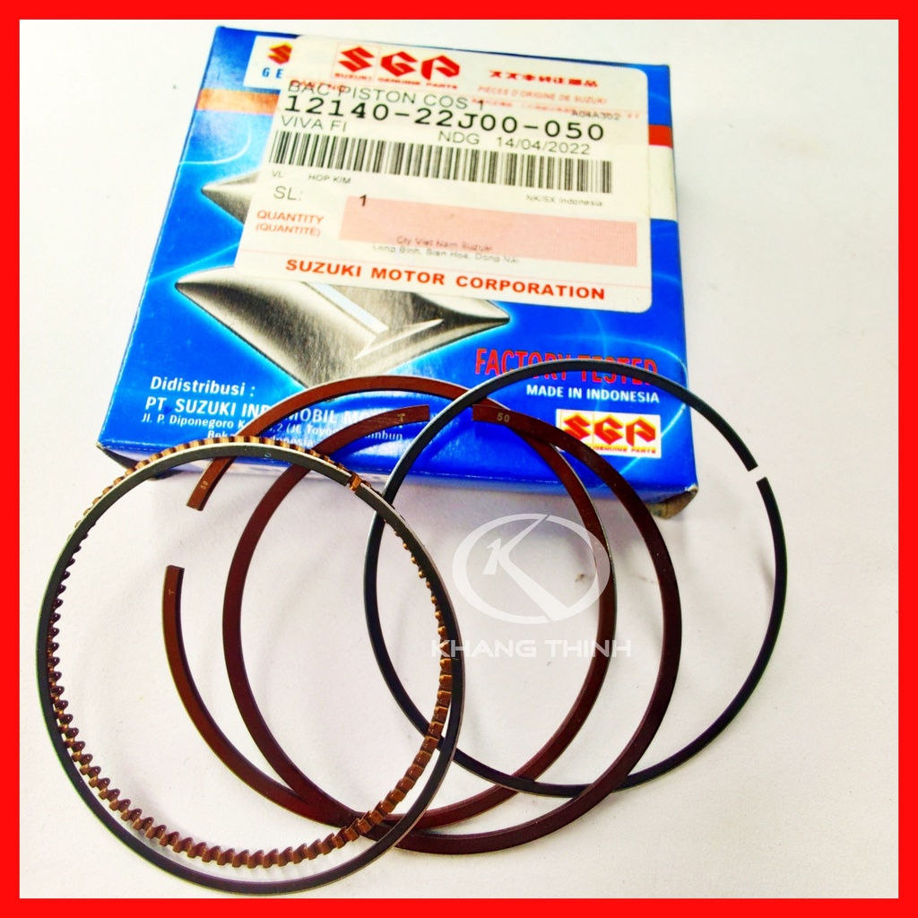 Bạc Piston Cos 1 Suzuki Viva Fi - Hàng Chính Hãng