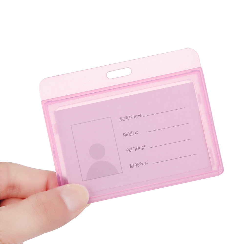 Bao đựng thẻ màu sắc trong suốt thời trang