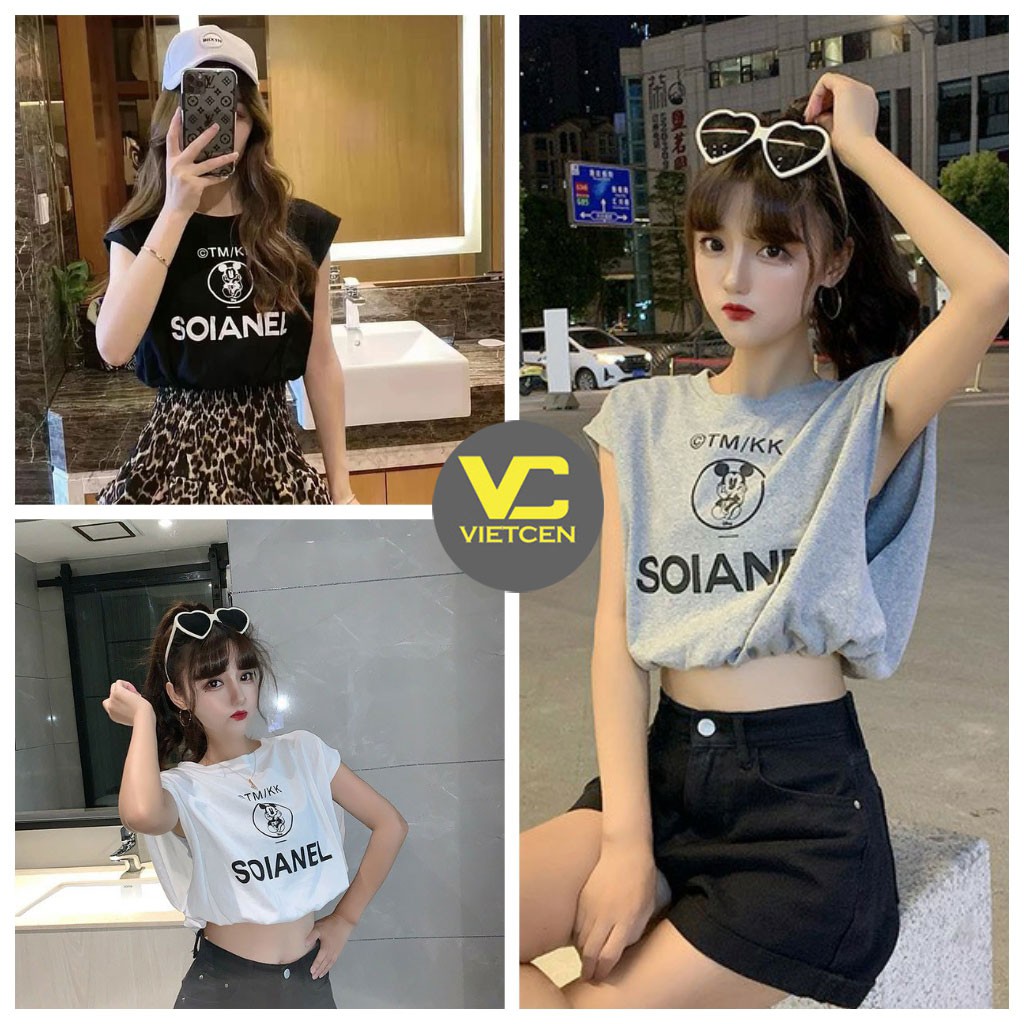 Áo tanktop nữ rộng tập gym MIC.KEY áo 3 lỗ sát nách kèm áo trong chất thun cotton mịn mát - VIETCEN