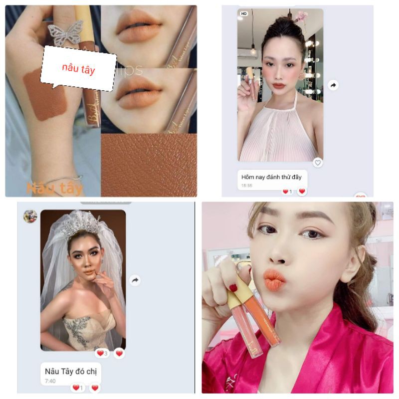 Son lỳ chính hãng ( mua 1 cây sontặng 1 hủ ủ môi thảo mộc)