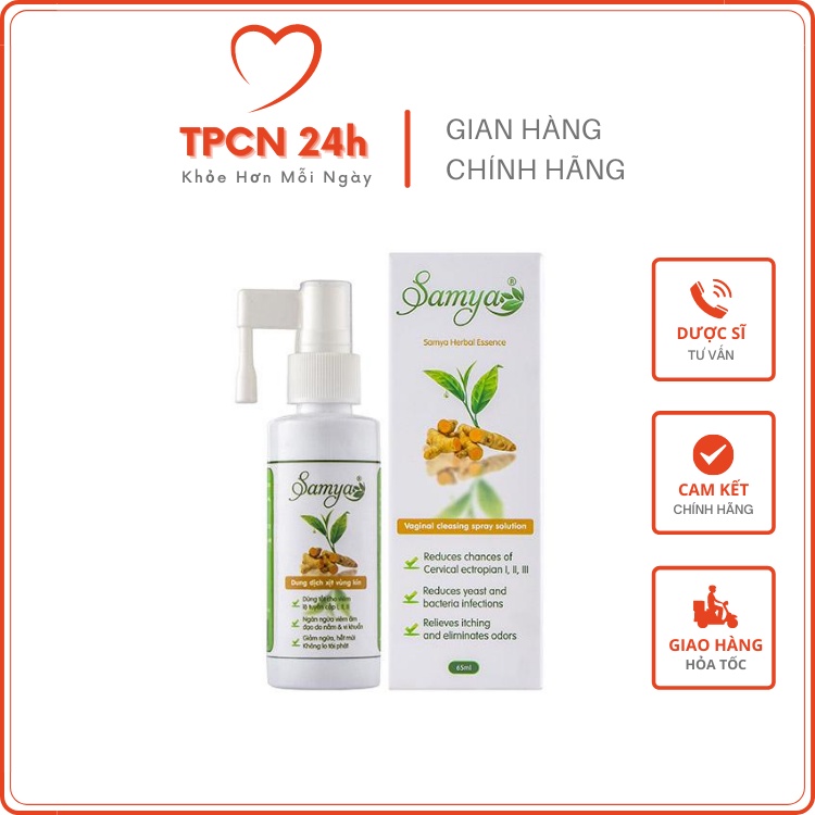 Dung dịch xịt phụ khoa Samya