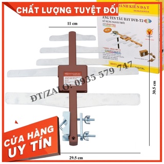 Anten dvbt2 tàu bay hkd 109, có cấp nguồn dc 5v, kèm dây 12m