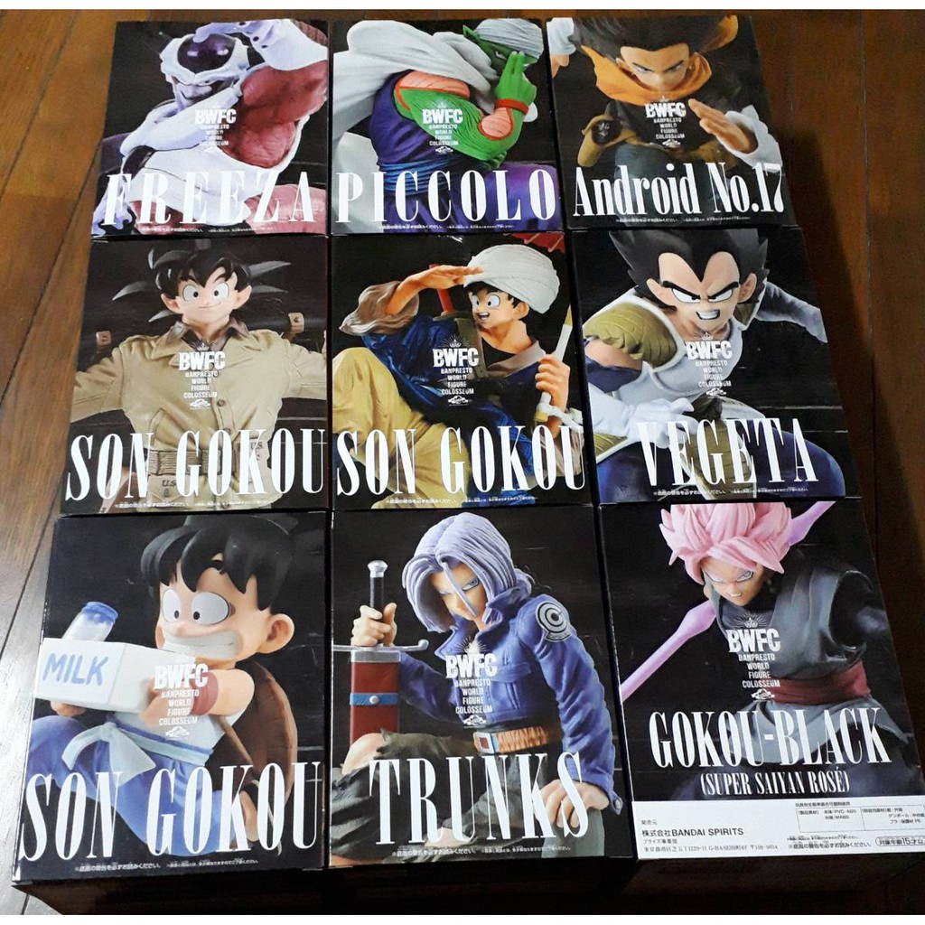 Tổng hợp Mô hình DRAGON BALL BWFC - Mô hình chính hãng Nhật Bản