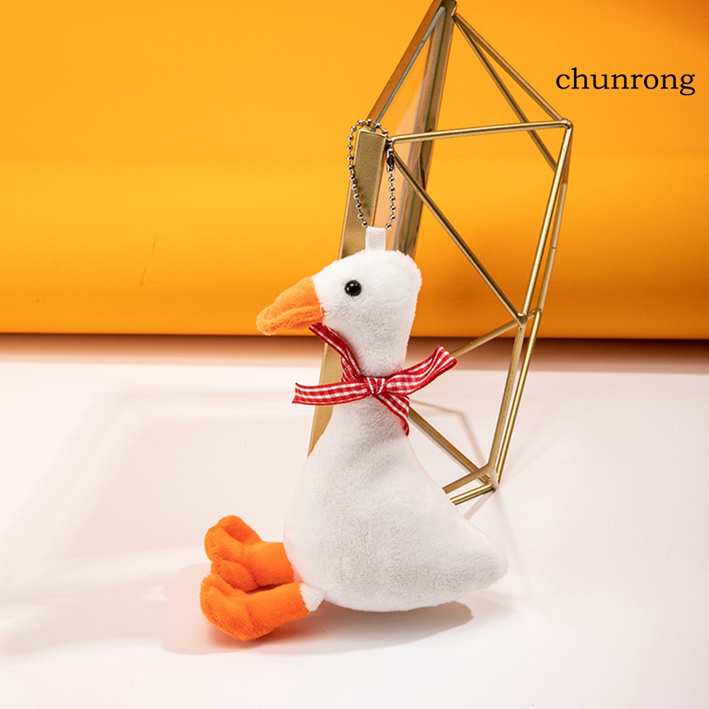 Cr Móc Khóa Hình Chú Vịt Nhồi Bông Nhiều Màu Sắc Dễ Thương