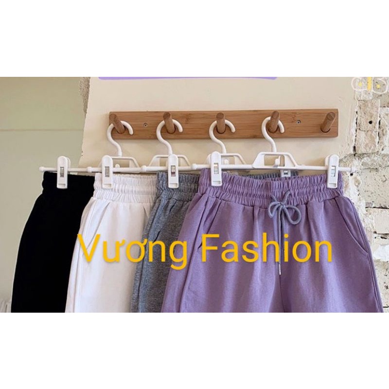 Quần short nữ nỉ da cá dày mịn, quần đùi nữ năng động dạo phố