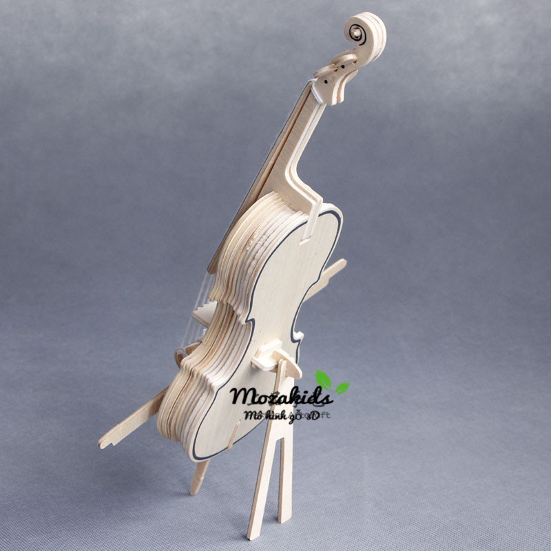 Đồ chơi lắp ráp gỗ 3D Mô hình Violin
