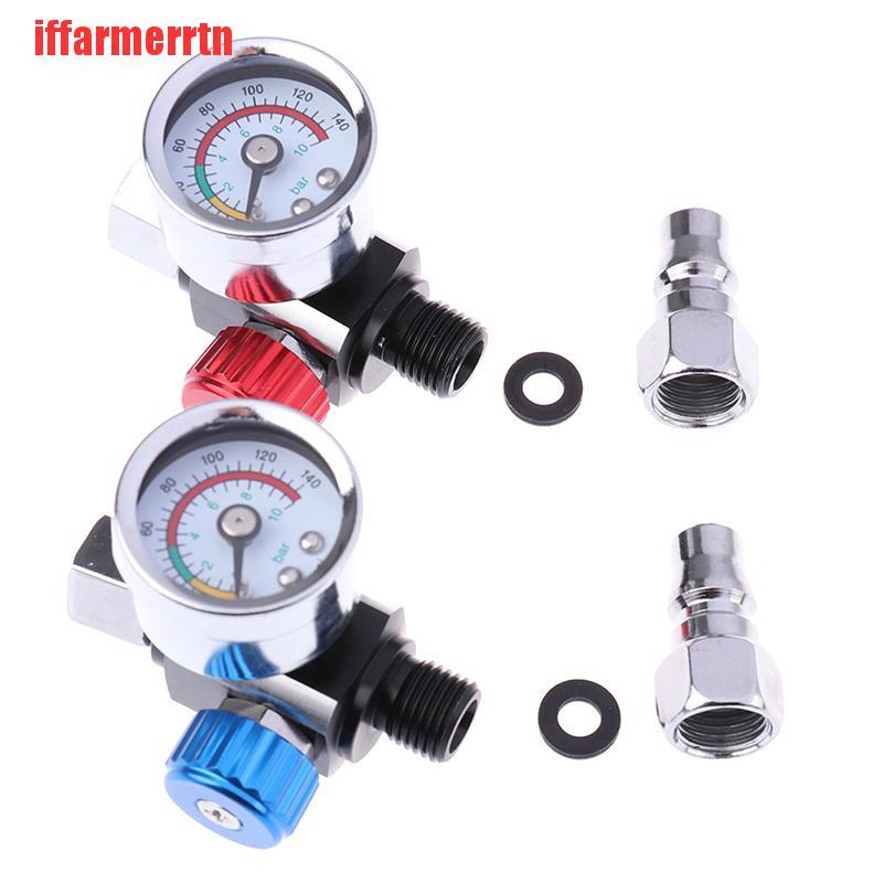 Đồng Hồ Đo Áp Suất Không Khí Phun Sơn Cho Xe Hơi