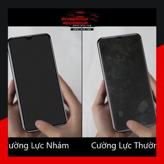Kính Cường Lực Samsung A50 Nhám Chống Vân Tay Poogroup