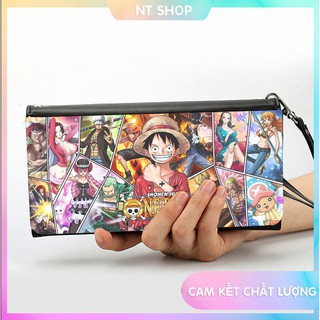 Ví da nữ cầm tay One Piece cao cấp, nhiều ngăn đựng tiền thẻ (mẫu mới nhất)