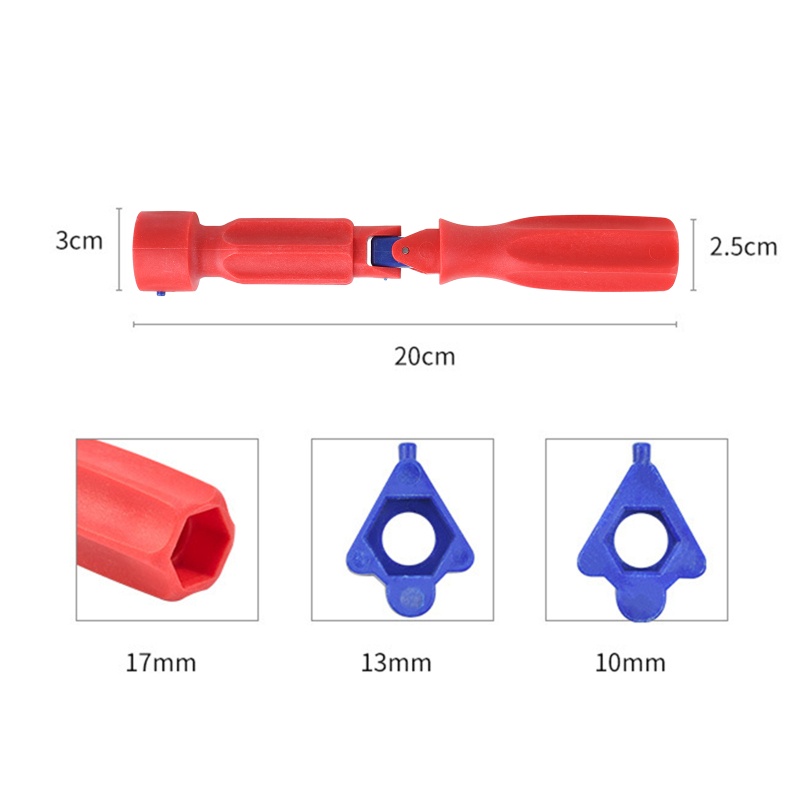 1 Bộ Cờ Lê Lắp Đặt Bàn Ngồi Bồn Cầu Chuyên Dùng