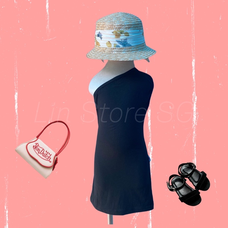 Đầm body hở vai cá tính cho bé