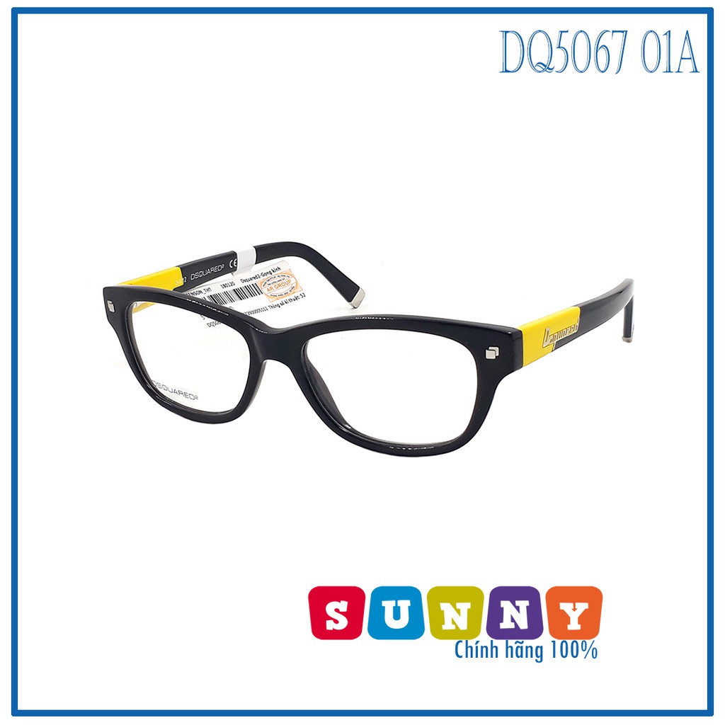 Kính cận DSquared2 DQ5067 - bảo hành vĩnh viễn, sp chính hãng 100%