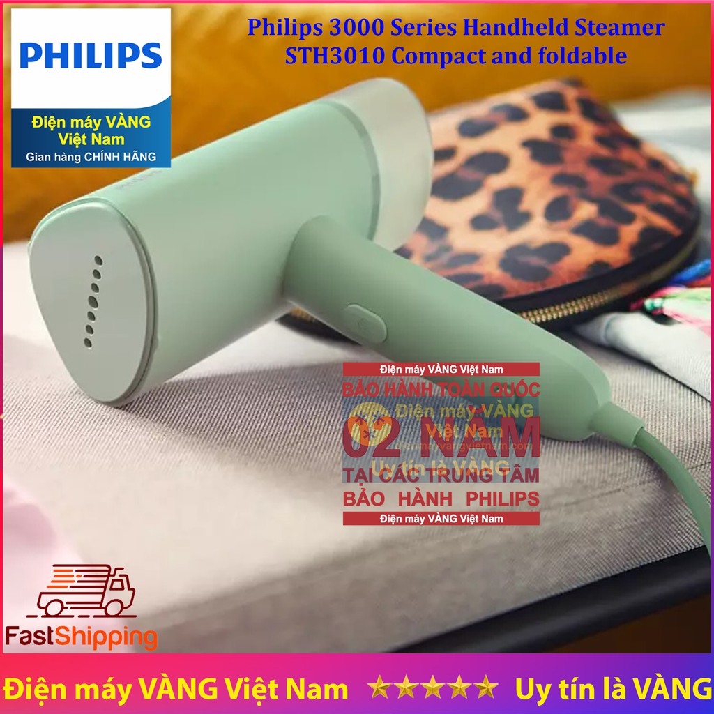 Bàn ủi hơi nước cầm tay du lịch Philips STH3010 Handheld Steamer