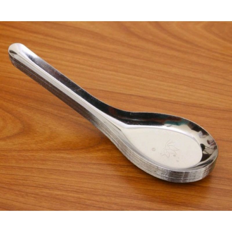 #Giá hủy diệt# Thìa phở nhà hàng loại bông sen dày - loại thường cán ngắn và cán dài, inox đẹp, không han gỉ