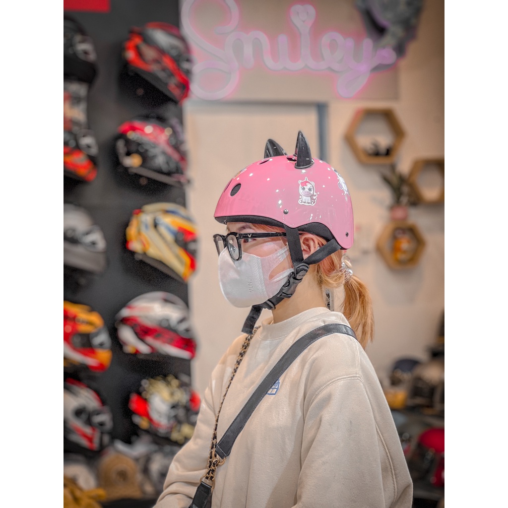 Mũ Tai Mèo MM helmet cao cấp chính hãng