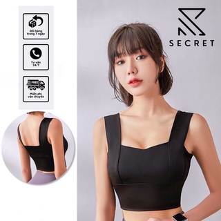 Áo bra tập gym yoga nữ nâng ngực chất thun thể thao cao cấp co giãn thoải mái DAPPERMAN