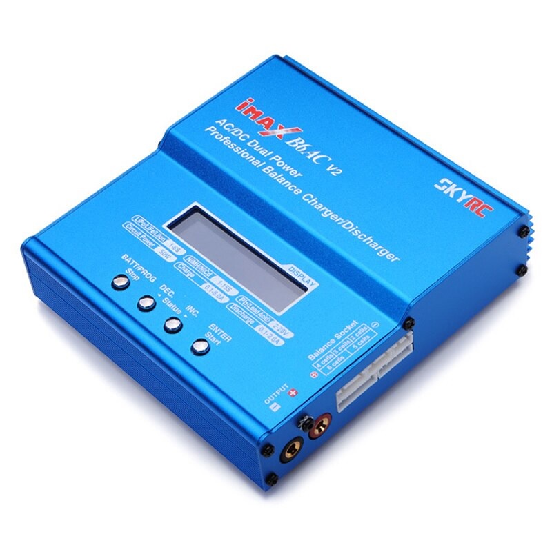 Bộ Sạc iMax B6 AC V2 Chính Hãng SKYRC Sạc Cân Bằng Và Đo Dung Lượng Pin, Ắc Quy