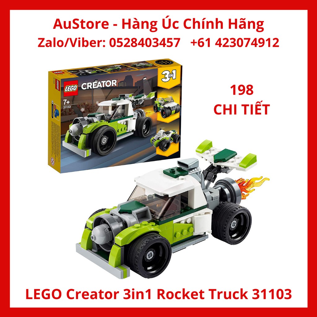 31103- Xe Tải Tên Lửa  198 Chi Tiết