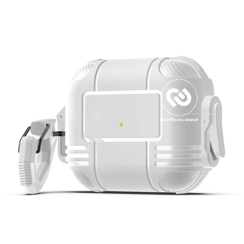 Ốp airpods silicon dẻo chống shock chuẩn quân đội nắp cài tại nguyễn gia group/ ốp silicon cho airpods 3/ airpods pro/