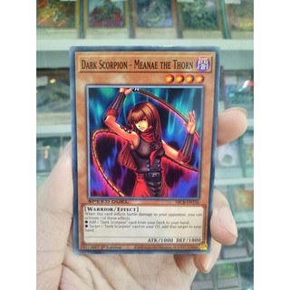 Thẻ Bài Lẻ YugiOh! Mã SBCB-EN156 - Dark Scorpion-Meanae the Thorn - Common - 1st Edition