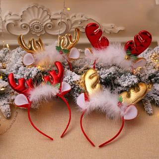 ❀Baby Cute Girls Christmas Cartoon Deer Elk Headband Headwear