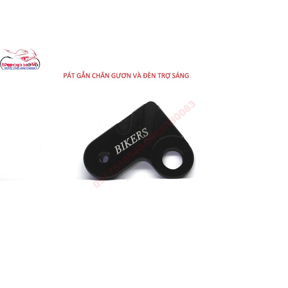 COMBOĐèn trợ sáng gắn chân Gương L4X full phụ kiện Ảnh thật Sp