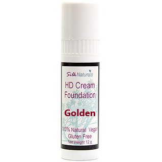 [Meoheo] Kem nền dạng thỏi Golden HD Cream Foundation thỏi Full size 12g Silk Naturals