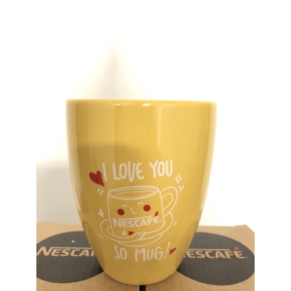 LY SỨ CAO CẤP NESCAFE I LOVE YOU TRÁI TIM BAY BAY