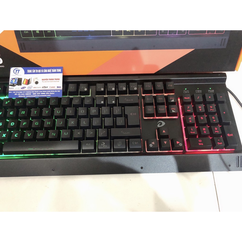 Bàn phím giả cơ Dareu LK145 Gaming (USB , có led) - Bảo hành Chính hãng 12 tháng